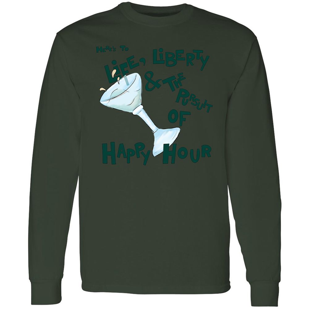 Long Sleeve T-Shirt - U6UN2NH2 - Forest Green - 8