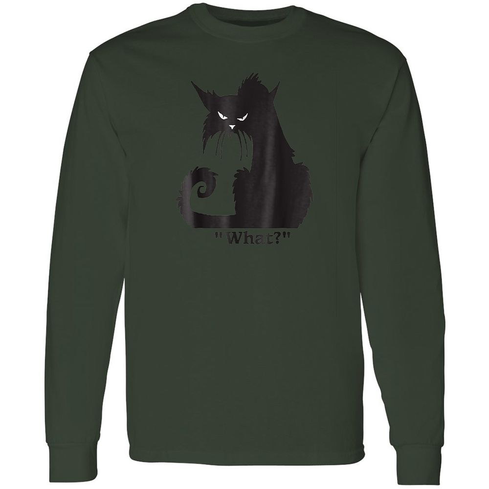 Long Sleeve T-Shirt - HXG6E92Y - Forest Green - 8