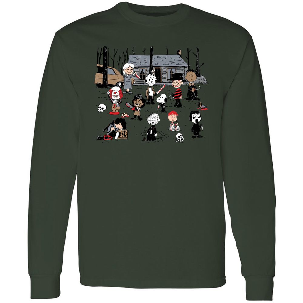 Long Sleeve T-Shirt - 51FKLSFF - Forest Green - 8