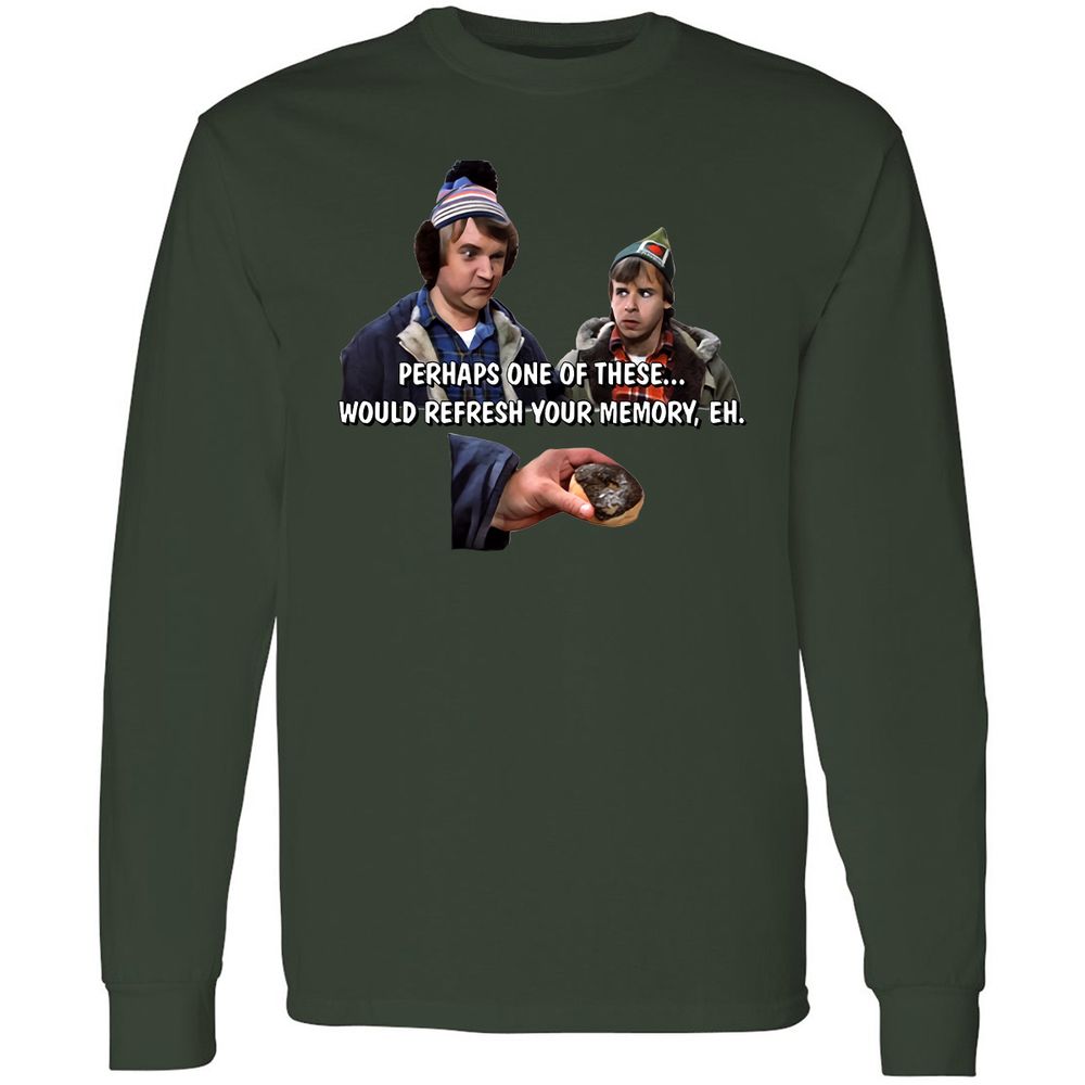 Long Sleeve T-Shirt - AZPXZAGQ - Forest Green - 8