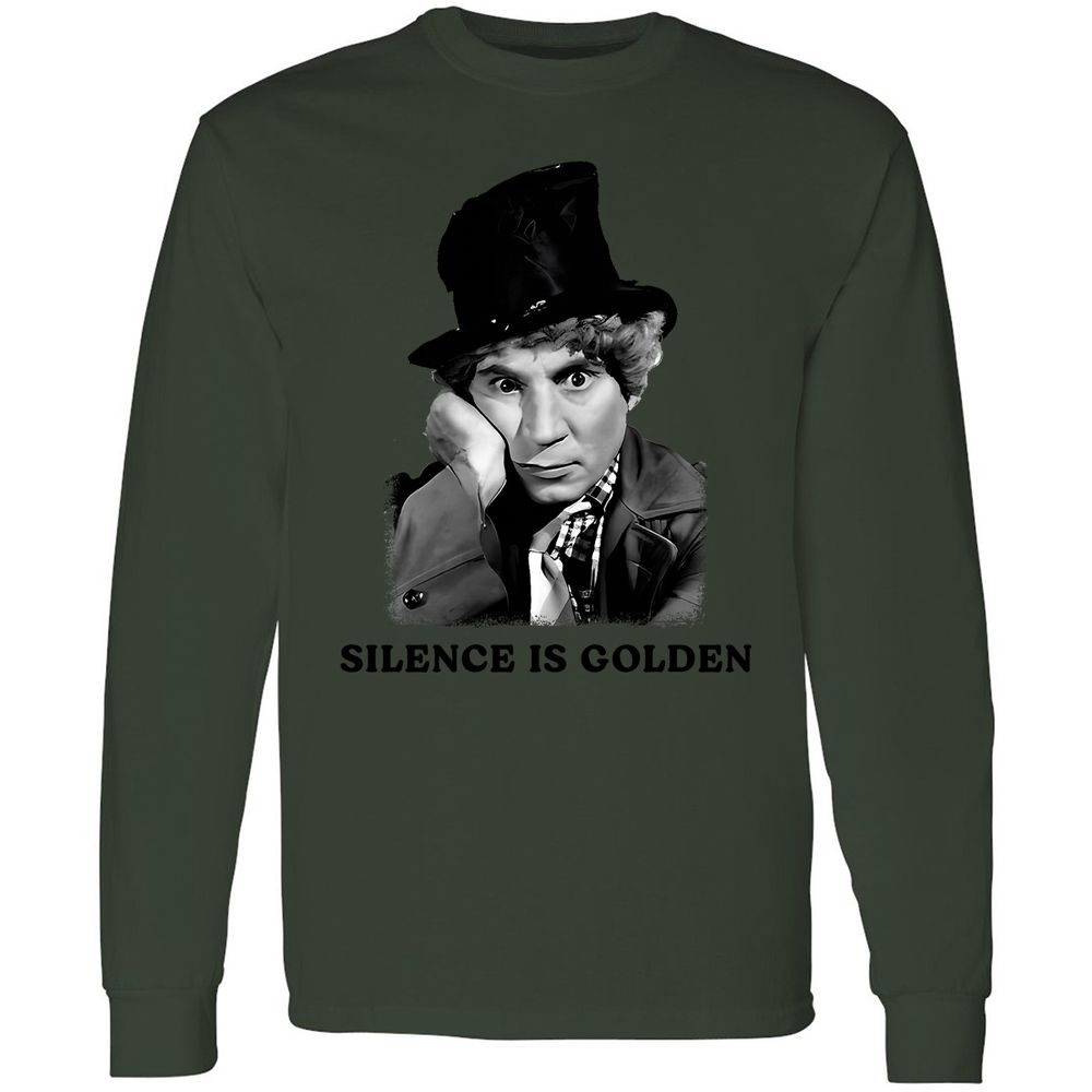 Long Sleeve T-Shirt - 2DZX3X76 - Forest Green - 8
