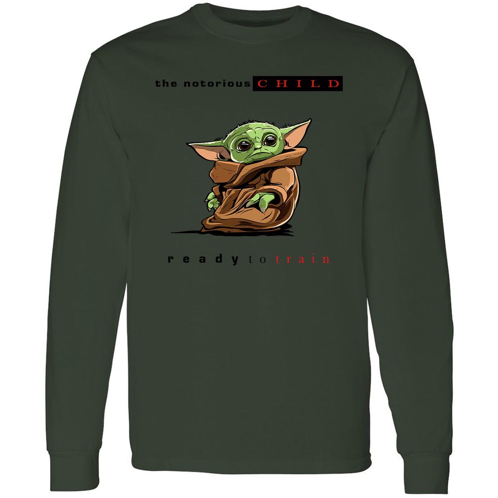 Long Sleeve T-Shirt - WJ7QTNNC - Forest Green - 8