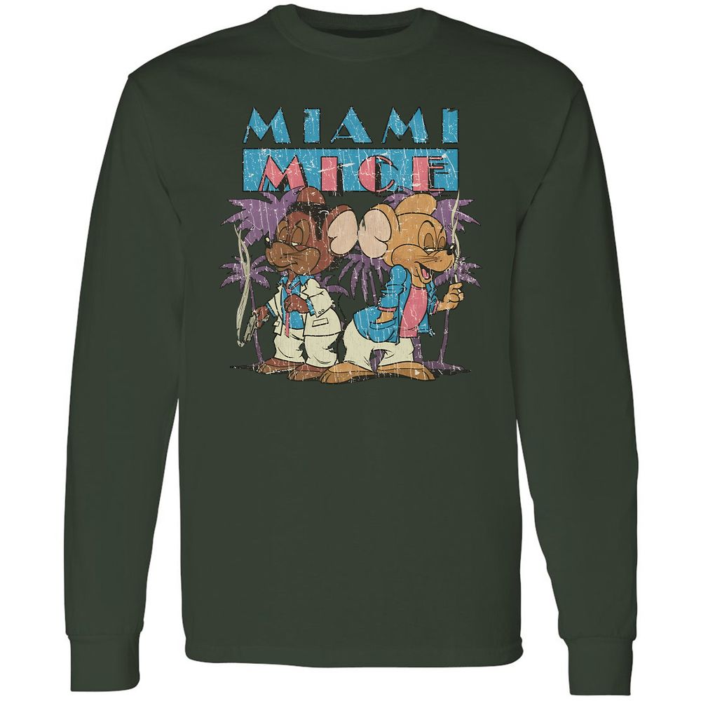 Long Sleeve T-Shirt - 7FEKQFJ3 - Forest Green - 8