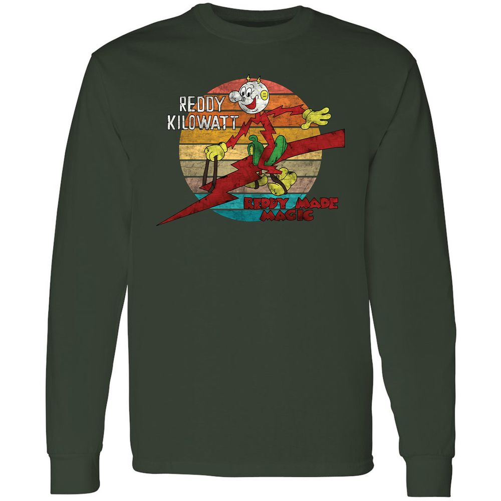 Long Sleeve T-Shirt - 9J4JDEC4 - Forest Green - 8