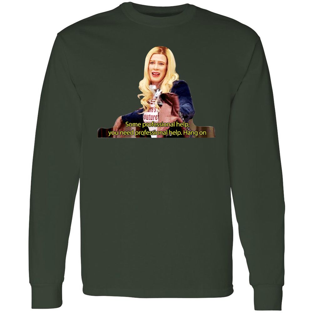 Long Sleeve T-Shirt - LJG6Z46G - Forest Green - 8