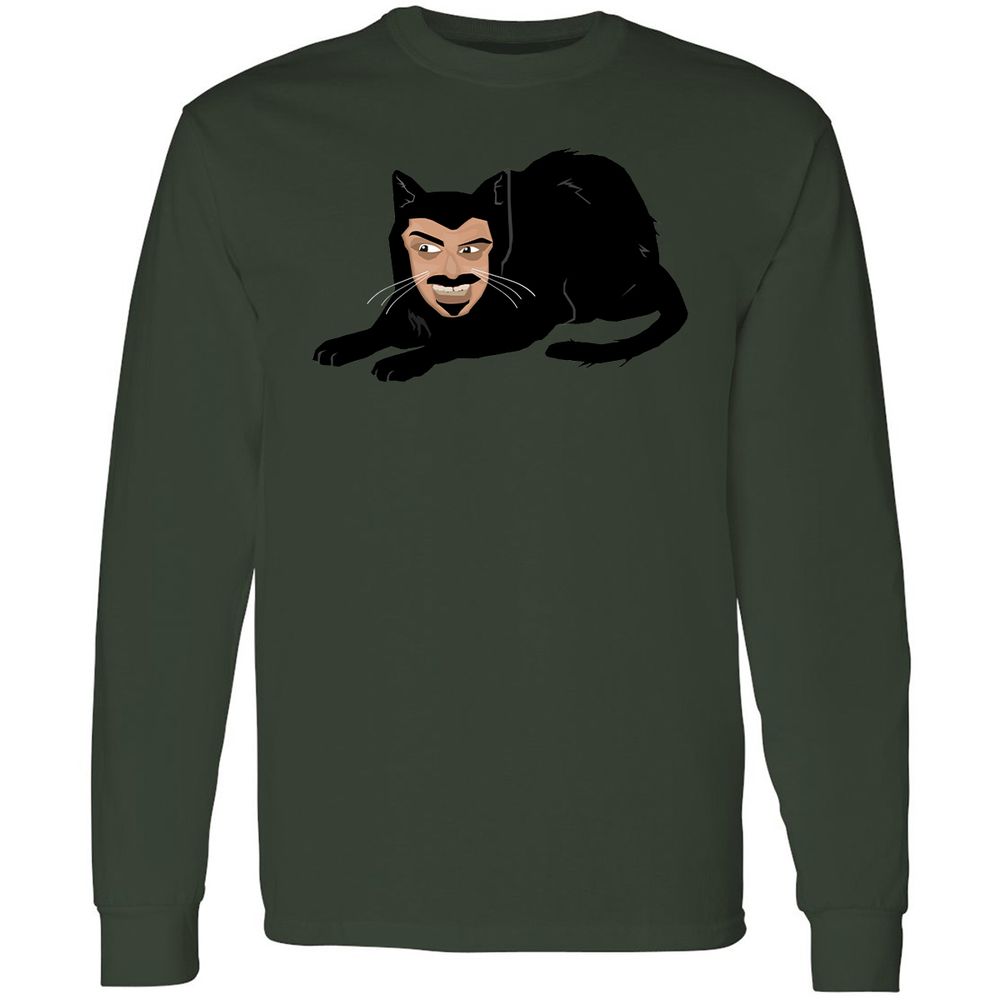 Long Sleeve T-Shirt - UEP9YL5U - Forest Green - 8