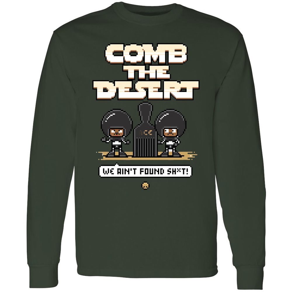 Comb The Desert - Forest Green - 8