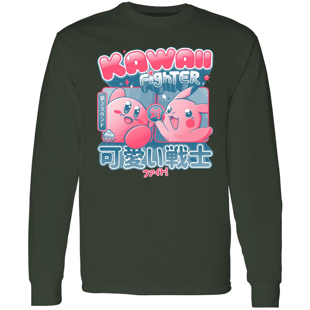 Long Sleeve T-Shirt - 8WL55ADY - Forest Green - 8