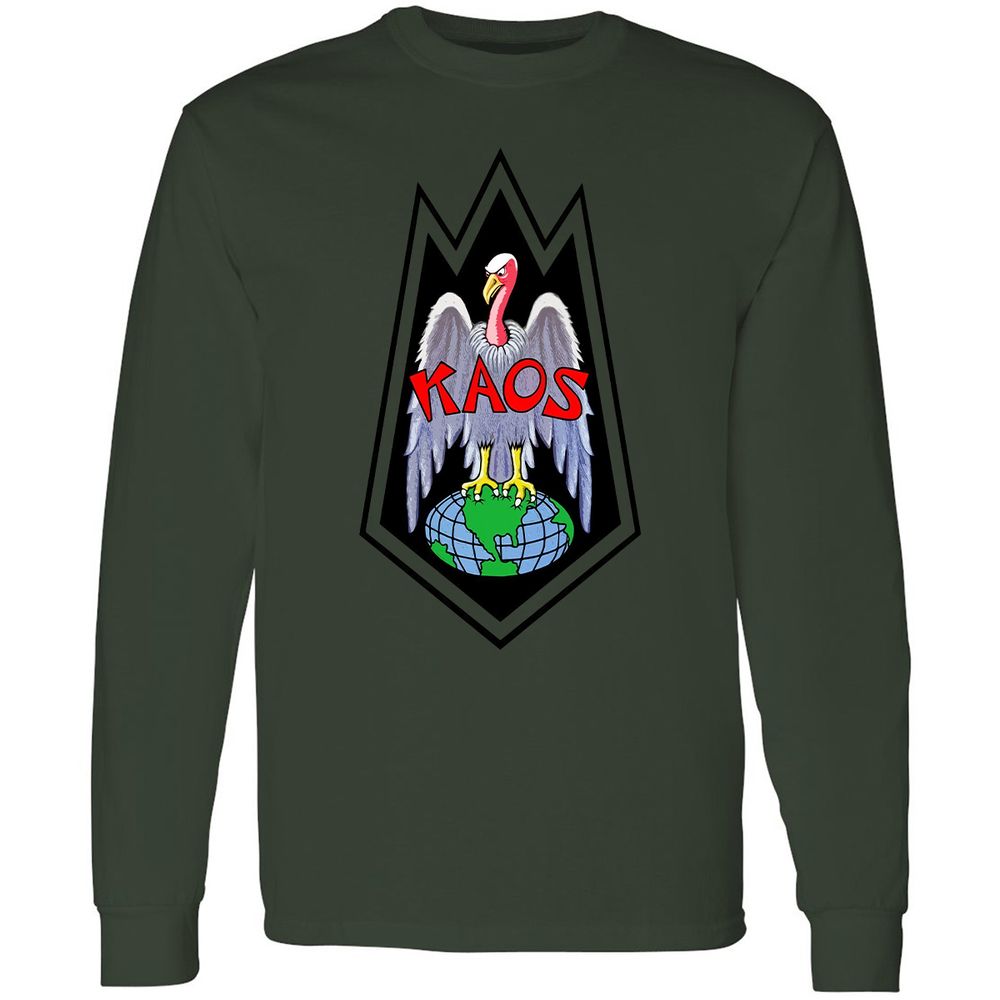 Long Sleeve T-Shirt - B61KXPR4 - Forest Green - 8