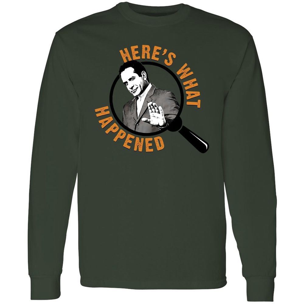 Long Sleeve T-Shirt - 85SRQNAW - Forest Green - 8
