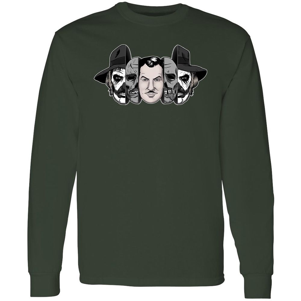 Long Sleeve T-Shirt - WVCRRGX6 - Forest Green - 8