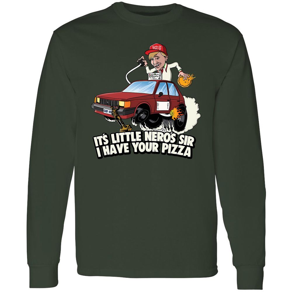 Little Nero's I have your pizza! - Forest Green - 8
