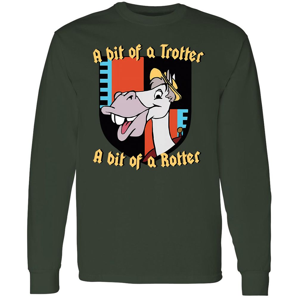Long Sleeve T-Shirt - Y9ZH2UH9 - Forest Green - 8