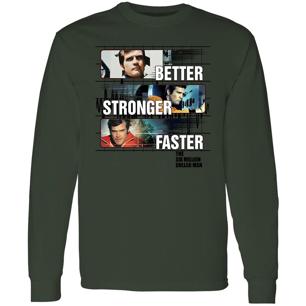 Long Sleeve T-Shirt - 64DPLVF7 - Forest Green - 8