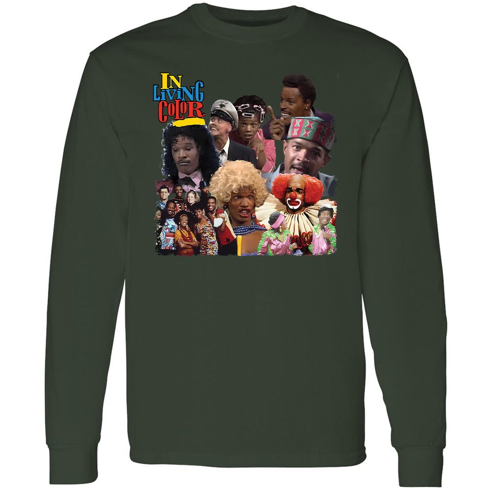 Long Sleeve T-Shirt - 2ER51HKV - Forest Green - 8
