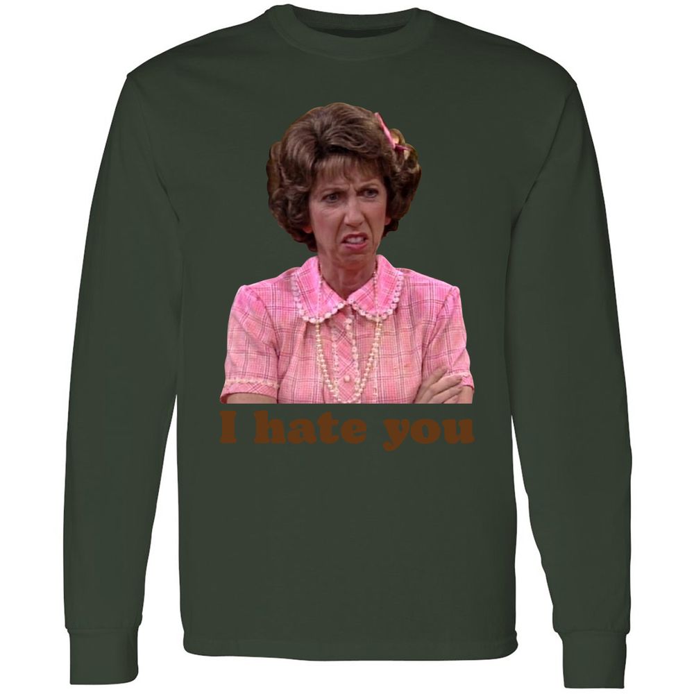 Long Sleeve T-Shirt - YGXT3YVU - Forest Green - 8