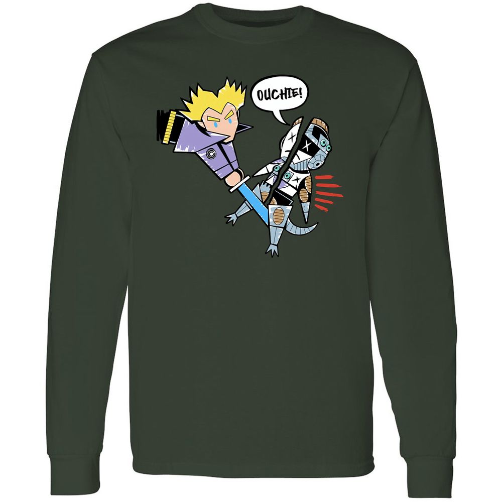 Long Sleeve T-Shirt - A5FFDEP6 - Forest Green - 8