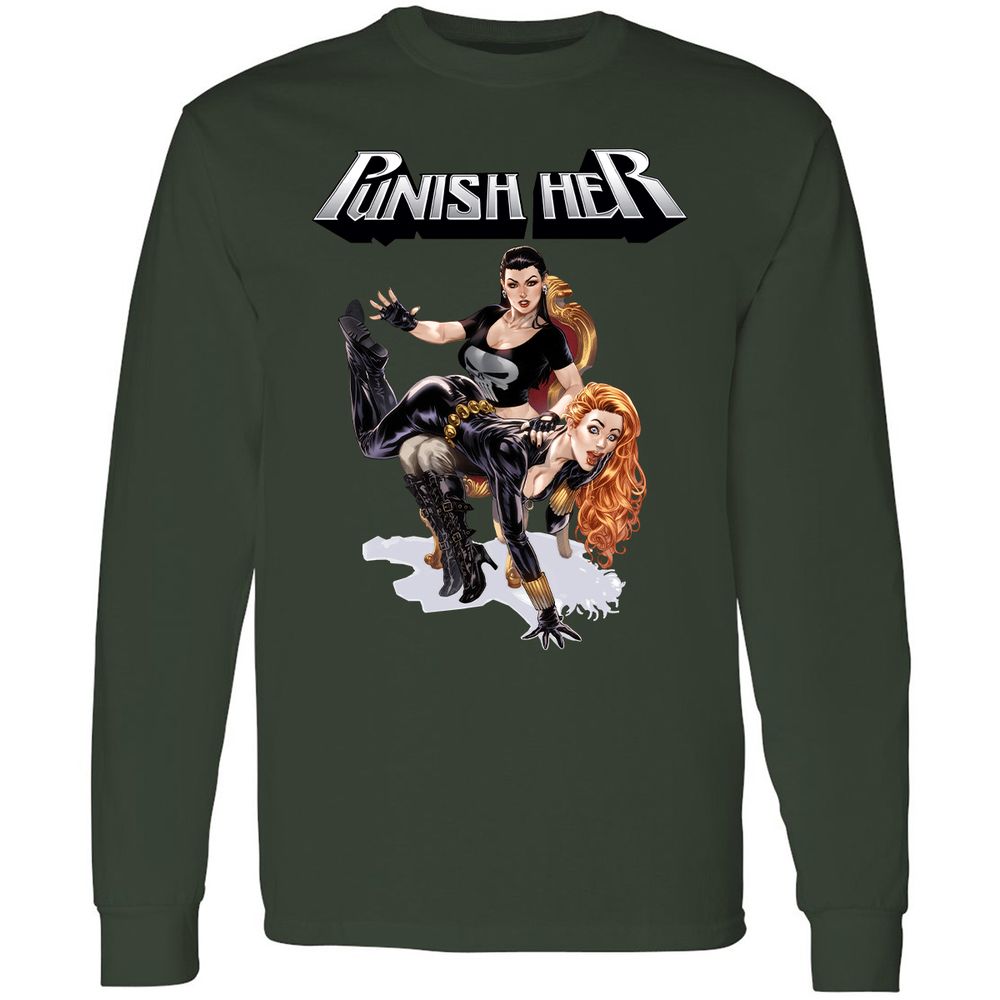 Long Sleeve T-Shirt - ZVTNKTYB - Forest Green - 8