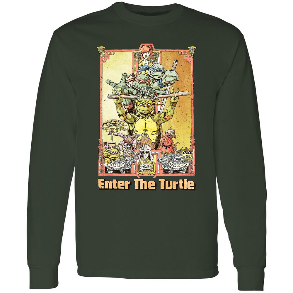 Long Sleeve T-Shirt - UA8PYZ84 - Forest Green - 8