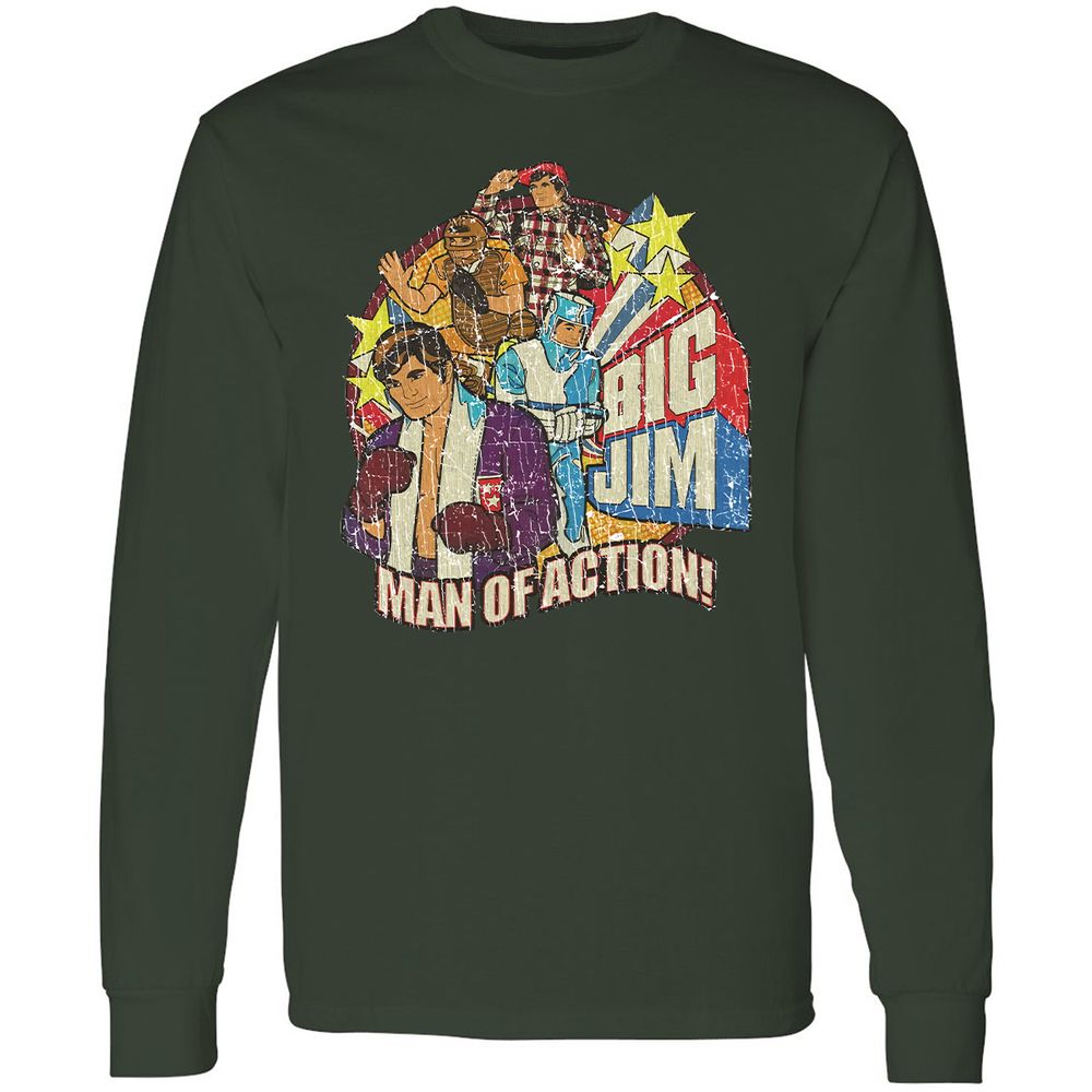 Long Sleeve T-Shirt - WGT6ACF3 - Forest Green - 8