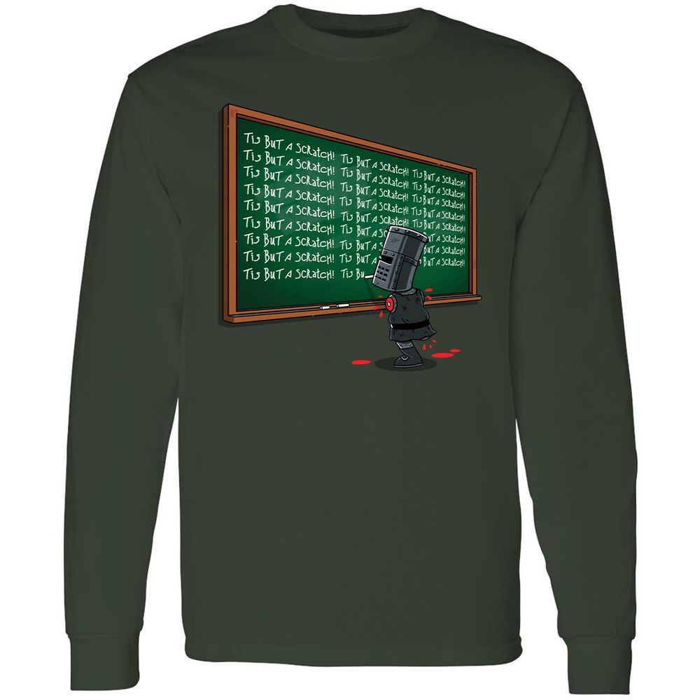 Long Sleeve T-Shirt - 44CVY4AU - Forest Green - 8