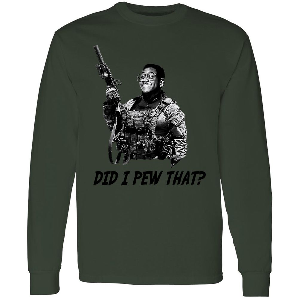 Long Sleeve T-Shirt - W4PJVRGW - Forest Green - 8