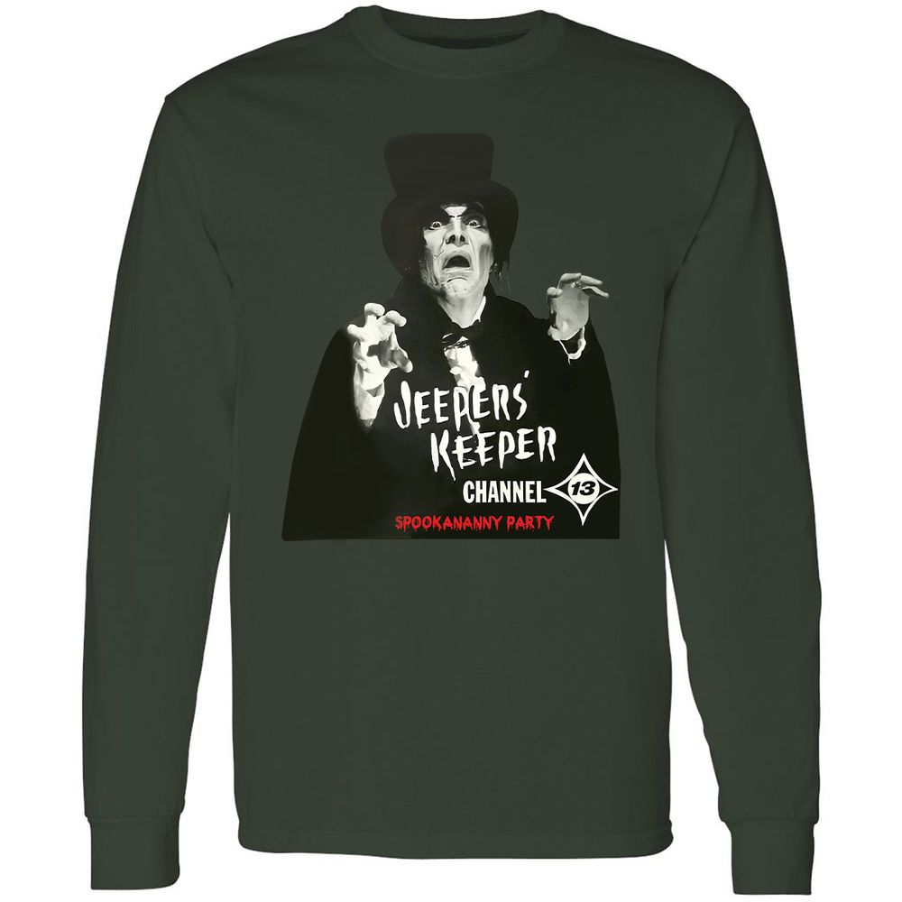 Long Sleeve T-Shirt - 2QC5LJ1D - Forest Green - 8