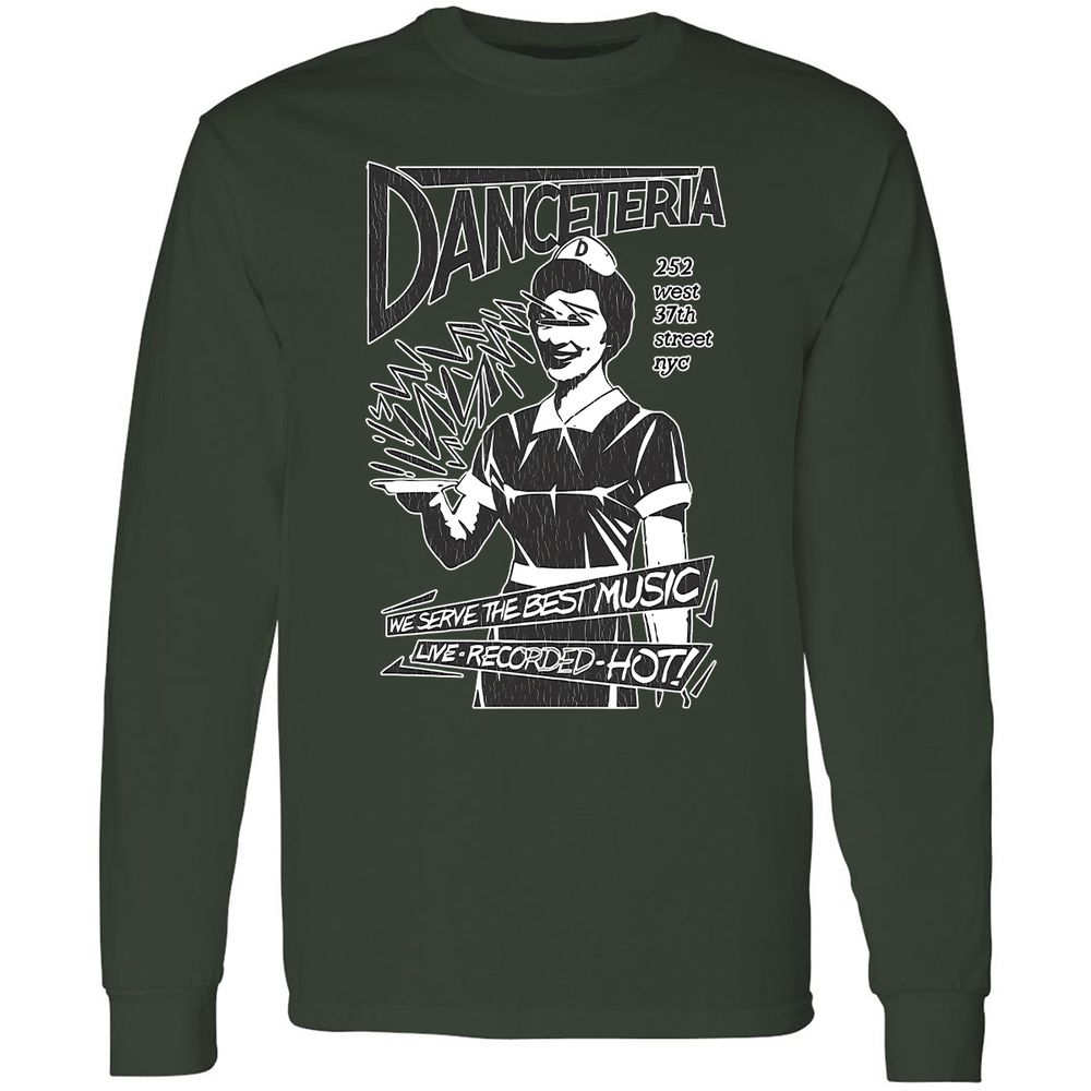 Long Sleeve T-Shirt - UDWYS7BM - Forest Green - 8