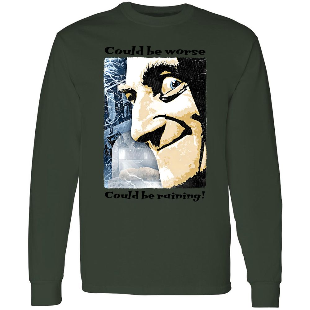 Long Sleeve T-Shirt - HHJKYC8J - Forest Green - 8