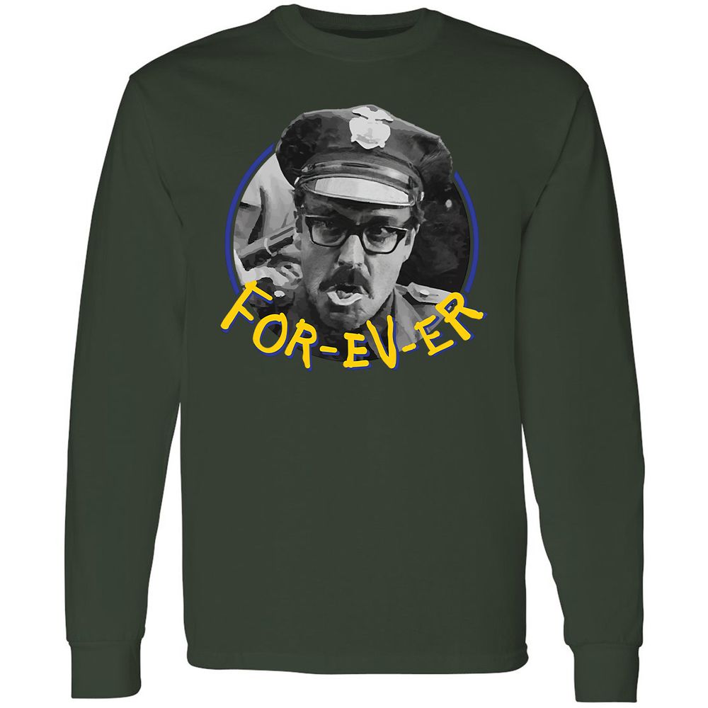 Long Sleeve T-Shirt - H4VT5YK4 - Forest Green - 8