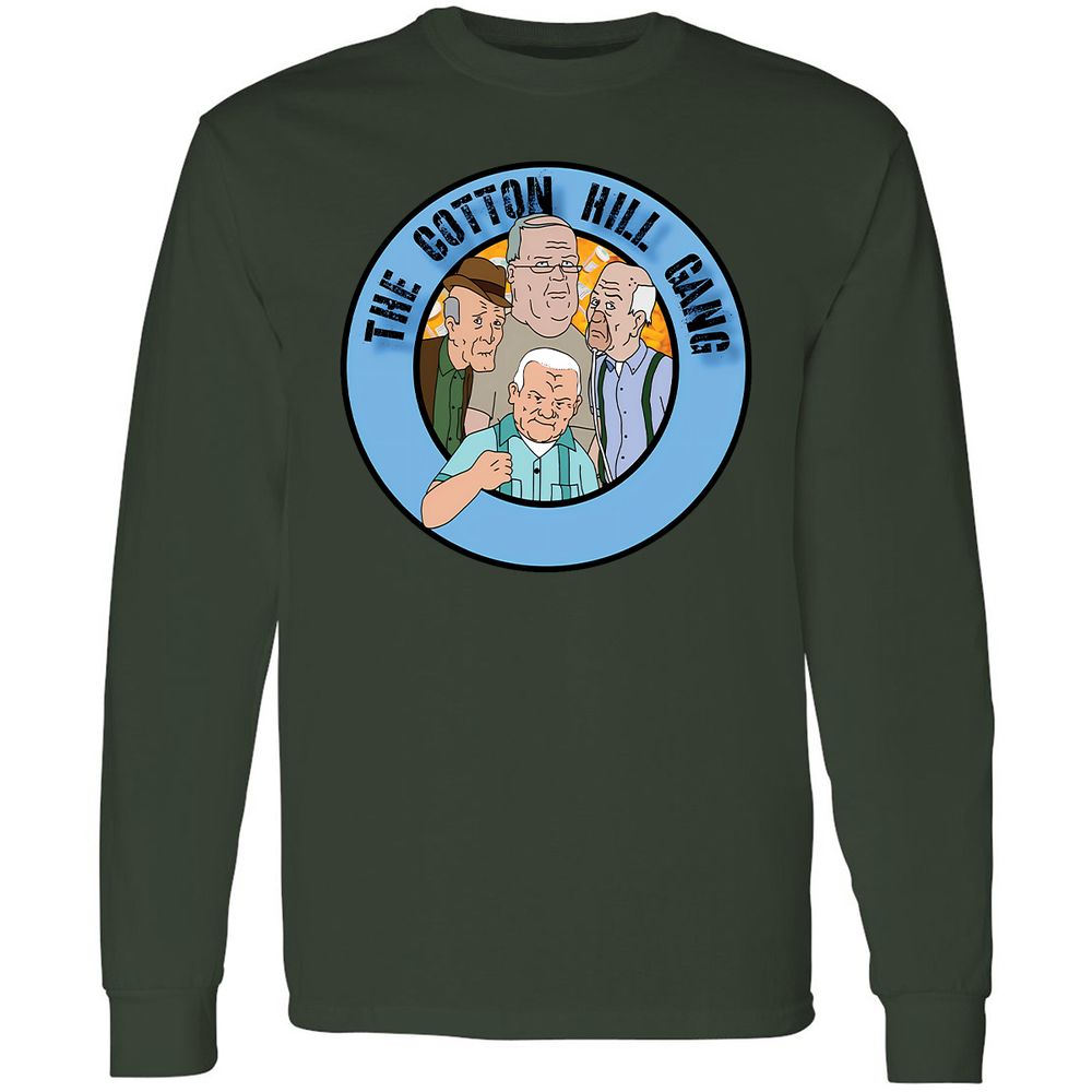 Long Sleeve T-Shirt - QD92LR68 - Forest Green - 8