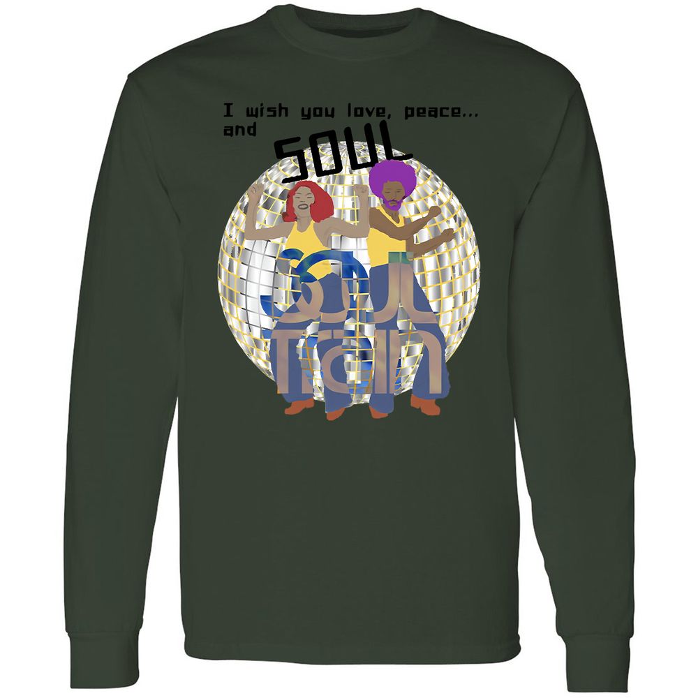 Long Sleeve T-Shirt - VNC8R41G - Forest Green - 8