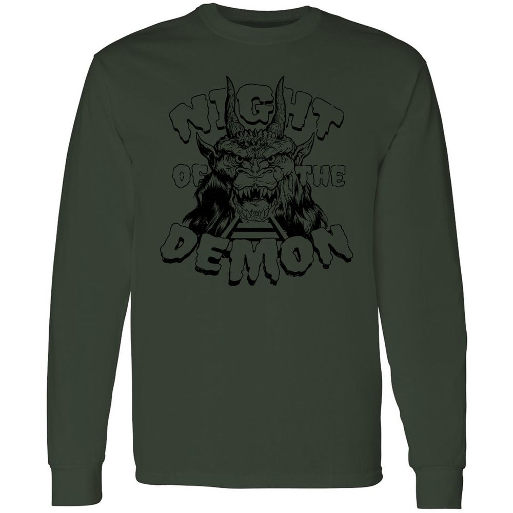Long Sleeve T-Shirt - NGRYZVW3 - Forest Green - 8