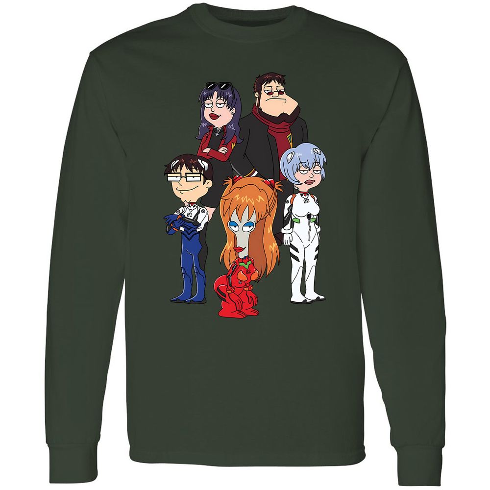 Long Sleeve T-Shirt - 8KGMSC4T - Forest Green - 8