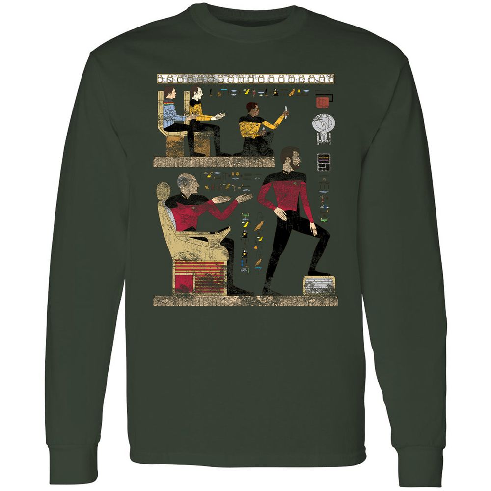 Long Sleeve T-Shirt - CT7ZJ1X4 - Forest Green - 8
