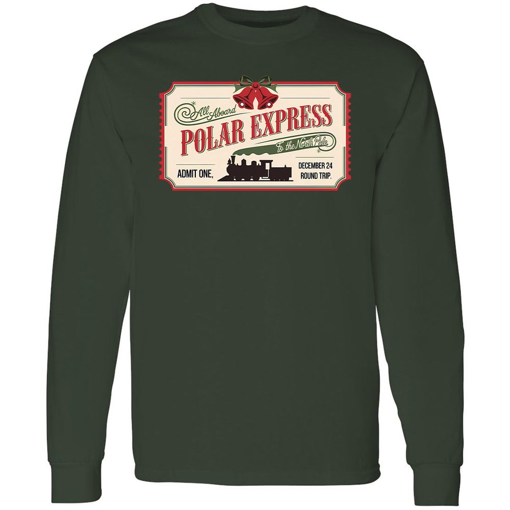 Polar Express Ticket - Forest Green - 8