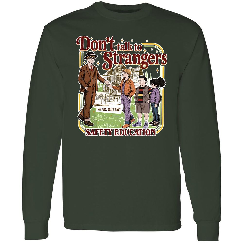 Long Sleeve T-Shirt - 2HFLVEKQ - Forest Green - 8