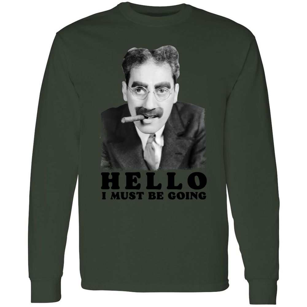 Long Sleeve T-Shirt - W3PENBD2 - Forest Green - 8