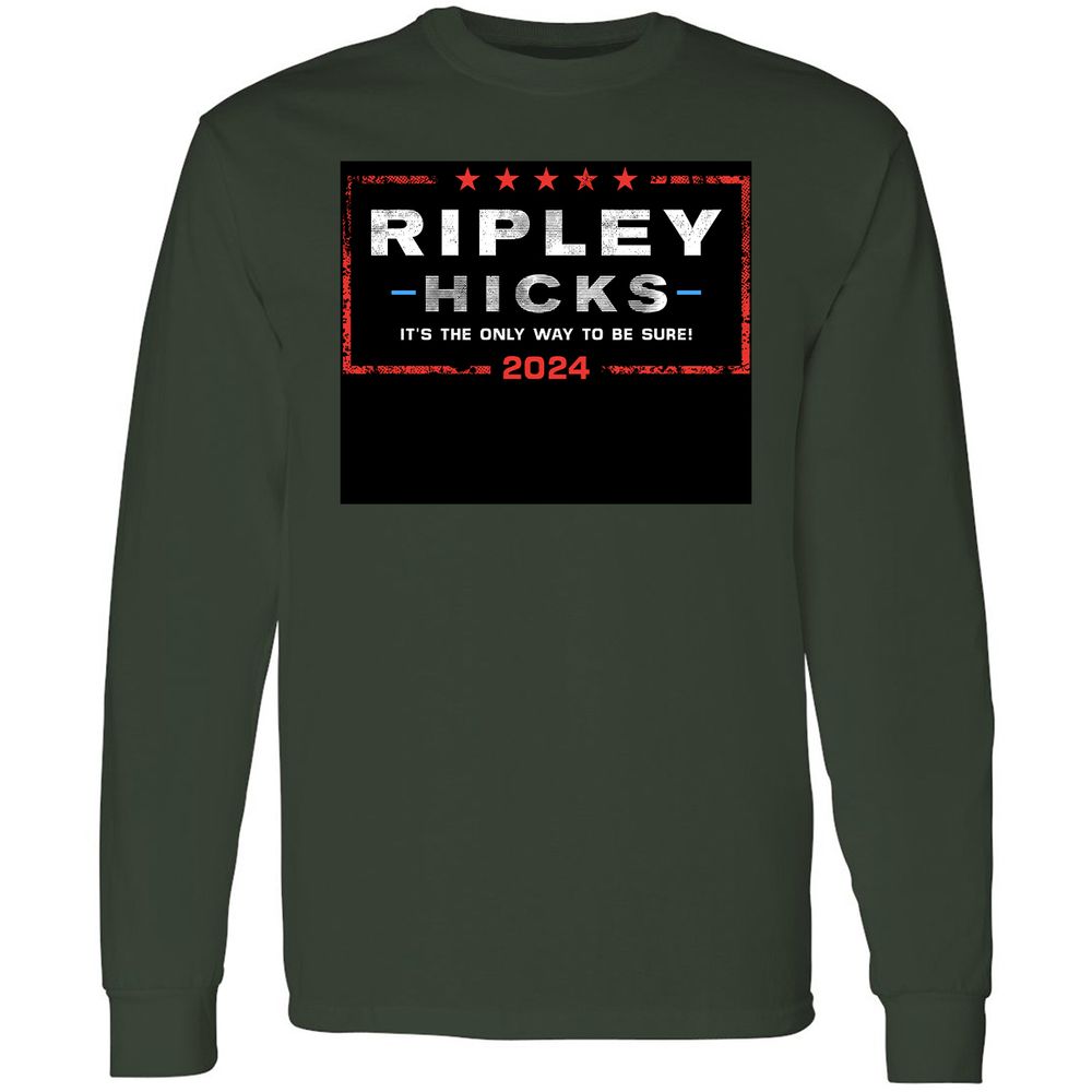 Long Sleeve T-Shirt - 4YYQ8D86 - Forest Green - 8