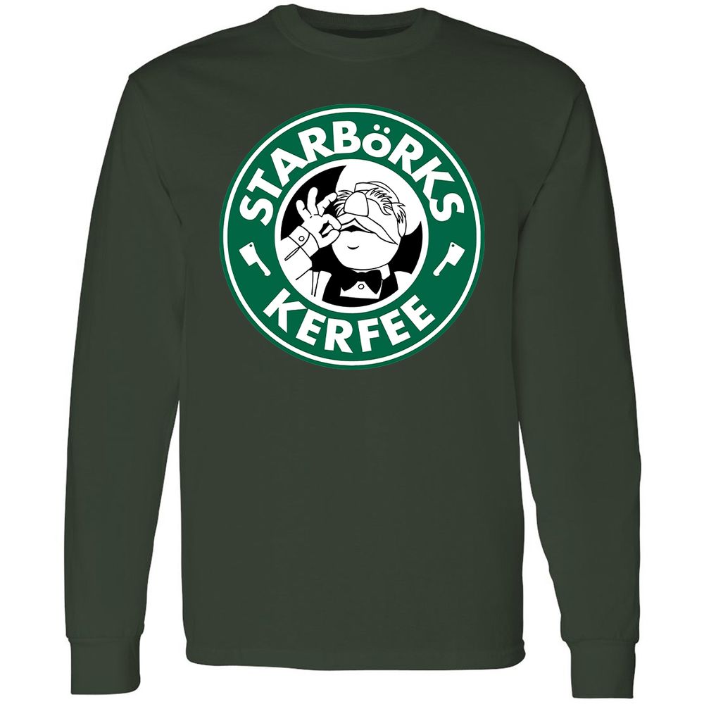 Long Sleeve T-Shirt - S37V4CBY - Forest Green - 8