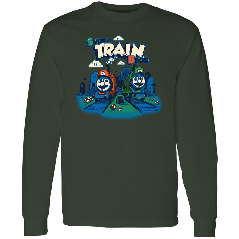 Long Sleeve T-Shirt - KDYV6632 - Forest Green - 8