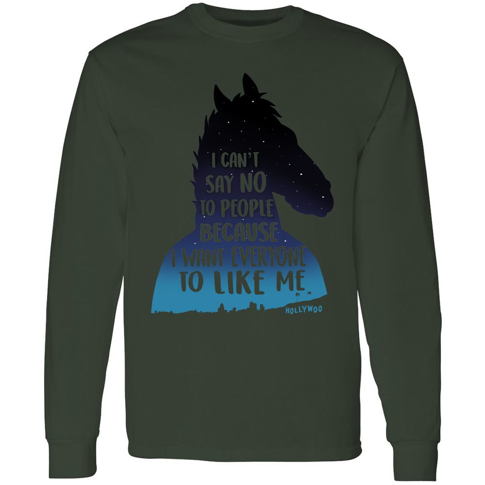 Long Sleeve T-Shirt - JLF587SS - Forest Green - 8