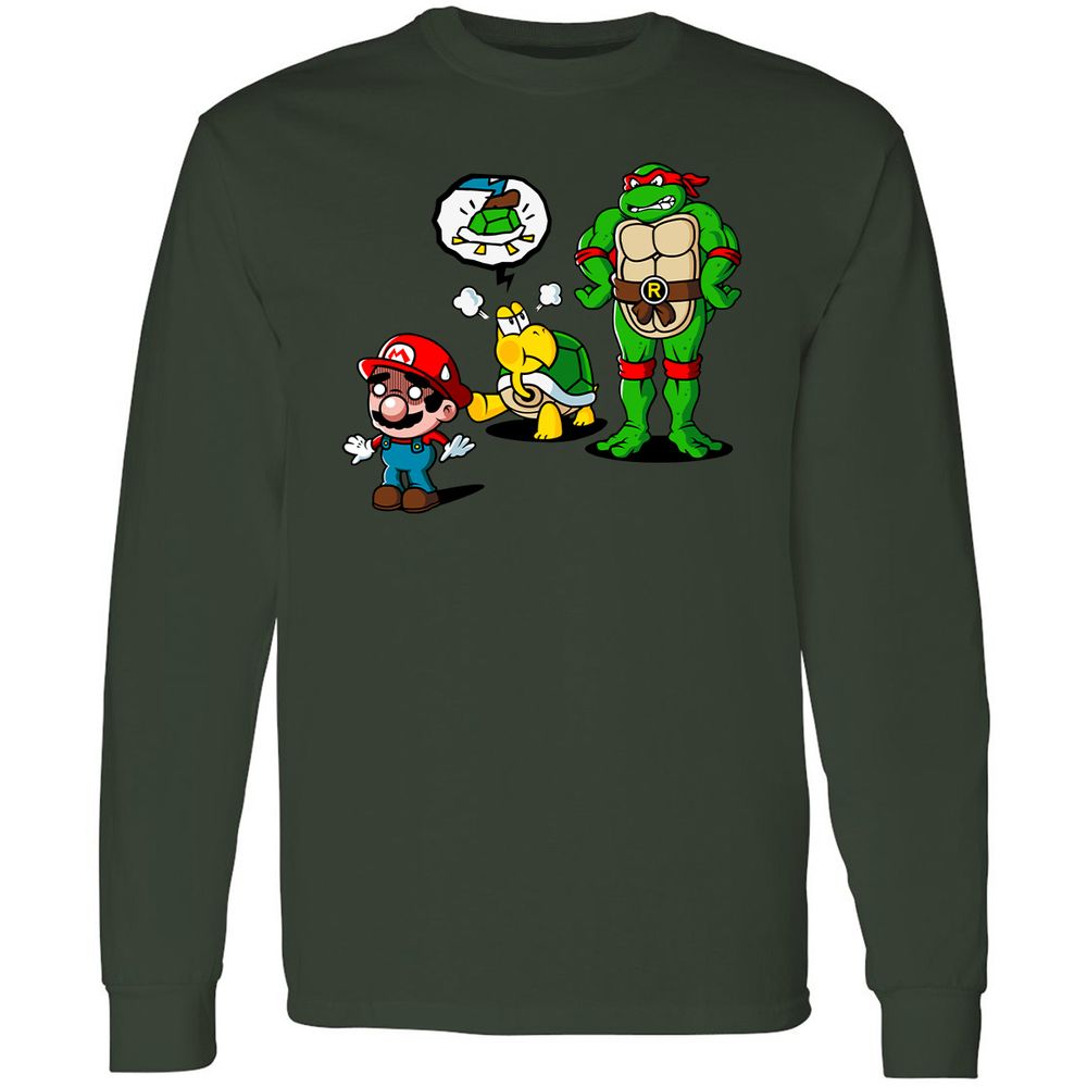 Long Sleeve T-Shirt - MERAEW3Y - Forest Green - 8