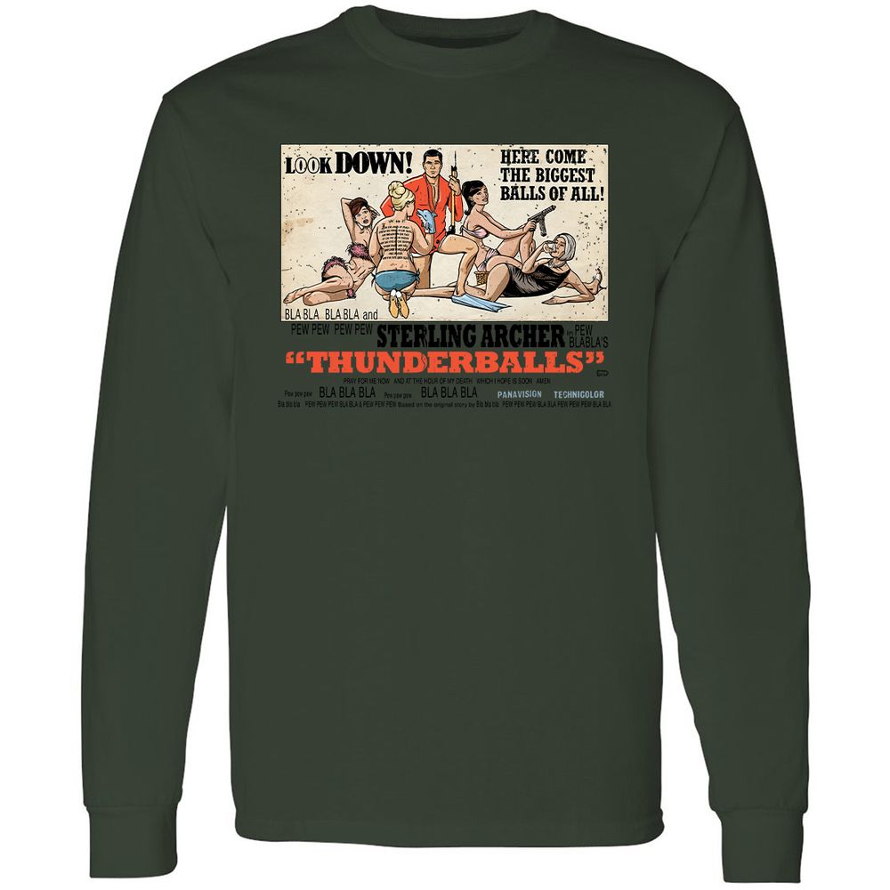 Long Sleeve T-Shirt - MT4PMULU - Forest Green - 8