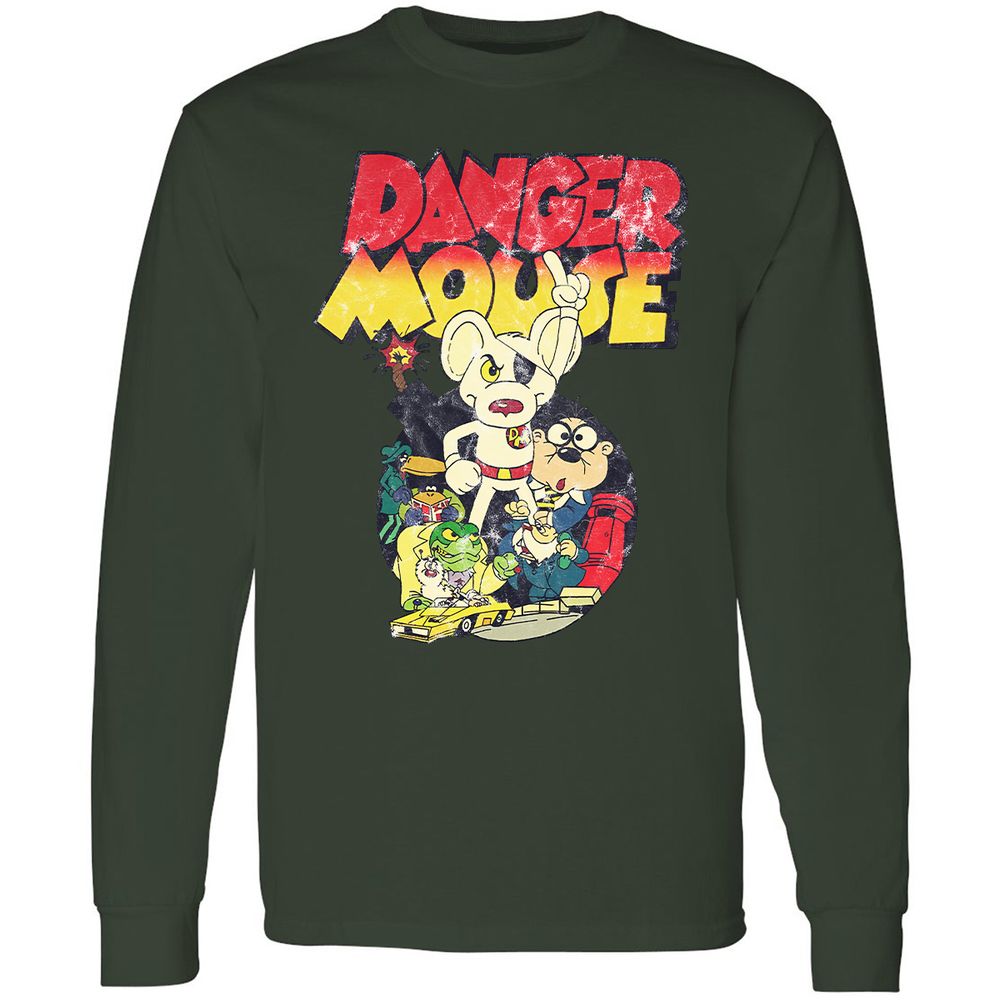 Long Sleeve T-Shirt - KDSH1GDK - Forest Green - 8