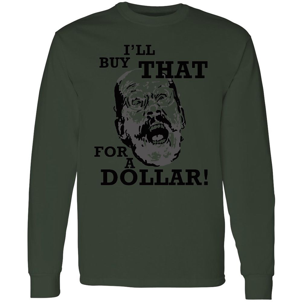 Long Sleeve T-Shirt - ZD4L4GMC - Forest Green - 8