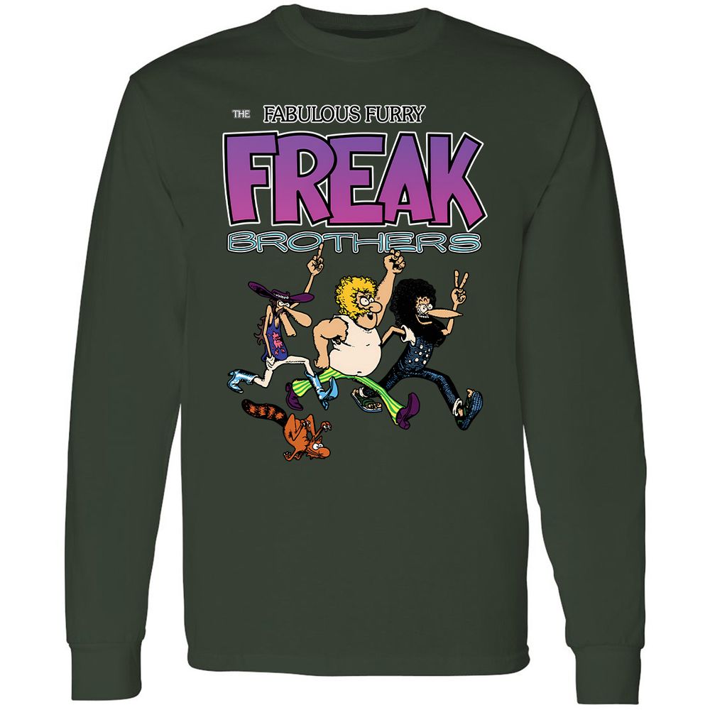 Long Sleeve T-Shirt - CS8YEQKJ - Forest Green - 8