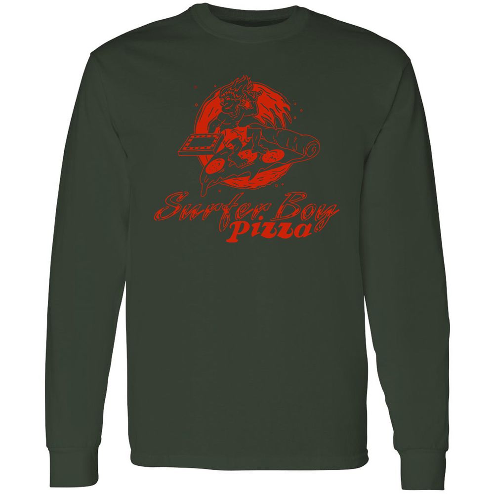Long Sleeve T-Shirt - 4MJ1AMHE - Forest Green - 8
