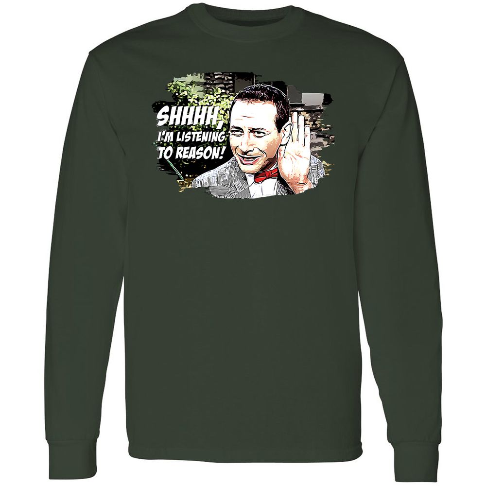 Long Sleeve T-Shirt - WZRJA4AE - Forest Green - 8