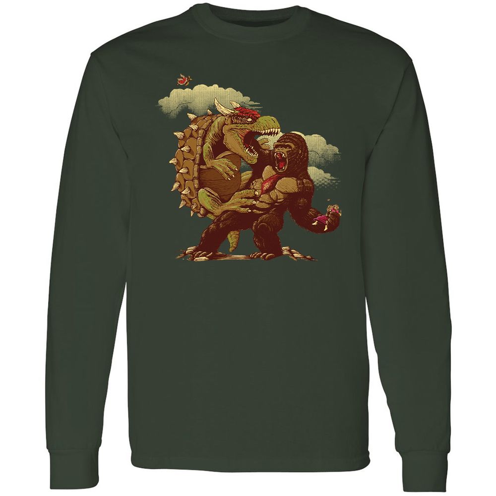 Long Sleeve T-Shirt - KKKYHV24 - Forest Green - 8